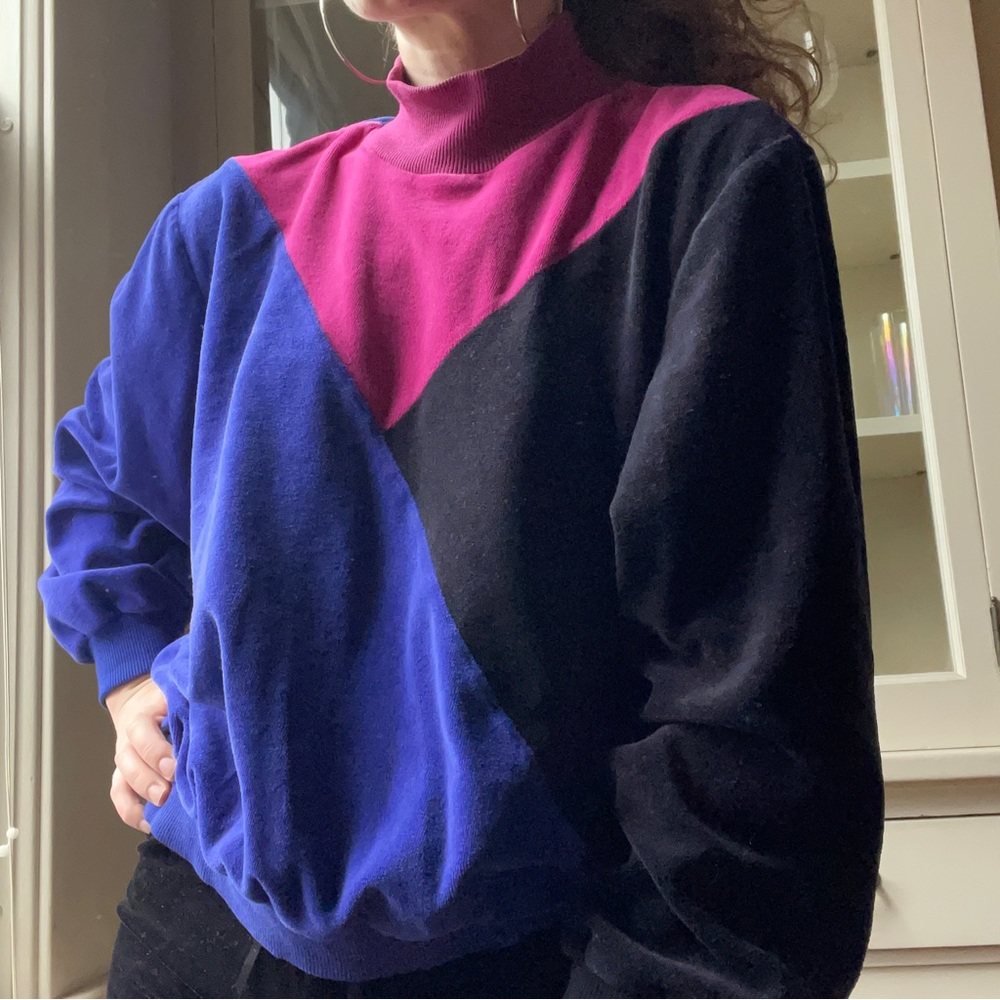 80s Velour Sweatshirt